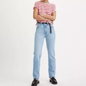 Levi's 501 Original Fit Light Wash Jeans Sz 25